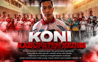 KONI Kabupaten Kediri Uji Nyali Para Juara Lewat Tes Parameter Atlet Unggulan KONI Kabupaten Kediri Uji Nyali Para Juara Lewat Tes Parameter Atlet Unggulan