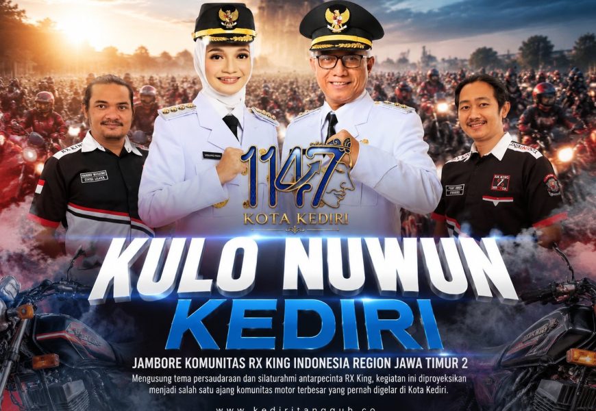 Ribuan ‘Raja Jalanan” Bakal Serbu Kota Kediri, Jamda Perdana Komunitas Motor Legendaris Terbesar di Indonesia
