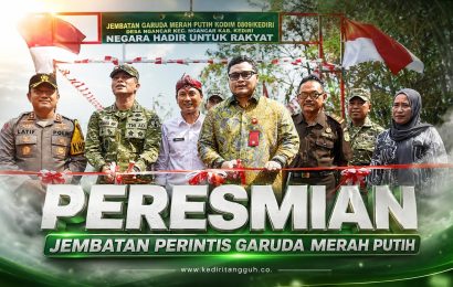 Jembatan Baru Buka Akses Warga, Bupati Kediri Siapkan Bantuan untuk Jalan Usaha Tani