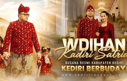 Raffi Ahmad Pakai Wastra Kediri di Istana Negara