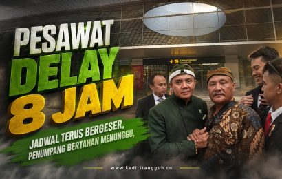 Penumpang Super Air Jet Mengamuk Usai Delay Berjam-jam di Dhoho Kediri, Akhir Diberi Kompensasi Rp300 Ribu