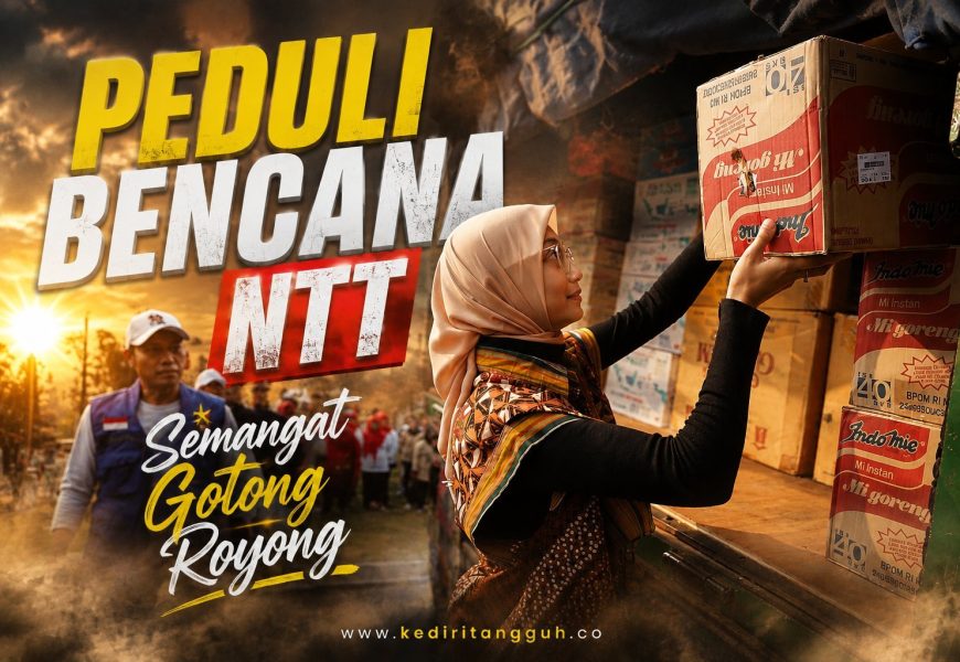 Dari Kediri untuk Korban Bencana NTT, Mbak Wali : Mereka Tidak Sendiri