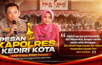 Pesan Tegas Kapolres Kediri Kota untuk Anggotanya: Jangan Angkuh, Dengarkan Keluhan Warga Pesan Tegas Kapolres Kediri Kota untuk Anggotanya: Jangan Angkuh, Dengarkan Keluhan Warga