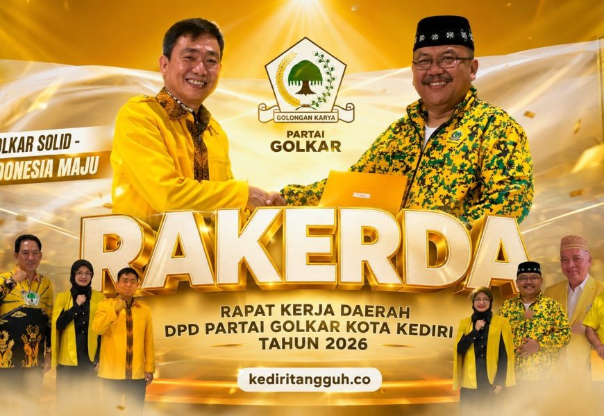 Politik Tak Lagi Sekadar Menunggu Pemilu, Golkar Kota Kediri Bidik Anak Muda