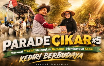 Roda Kayu Berputar, dari Tradisi ke Potensi Ekonomi : Parade Cikar ke-5 Digelar di Kabupaten Kediri