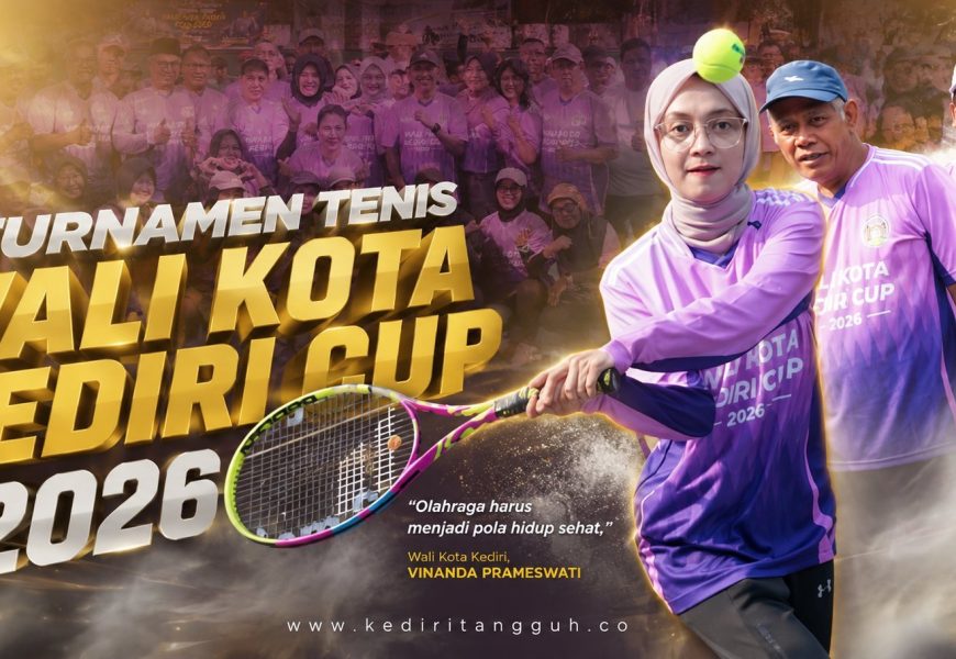 Turnamen Tenis Wali Kota Kediri Cup 2026: Dari Papua hingga Medan, Ratusan Petenis Berebut Gelar