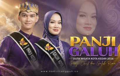 Panji Cristnorik dan Galuh Rima Jadi Duta Wisata Kediri 2026, Siap Bawa Cerita Kota ke Penjuru Negeri