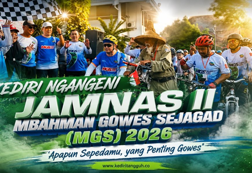 Tempuh Ratusan Kilometer Menuju Kediri, Ribuan Goweser Satukan Kayuhan dan Silaturahmi