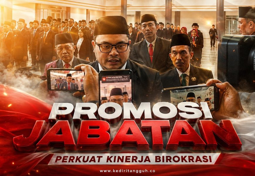 121 Pejabat Pemkab Kediri Dilantik, Mas Dhito Tegaskan Promosi Bukan untuk Selebrasi