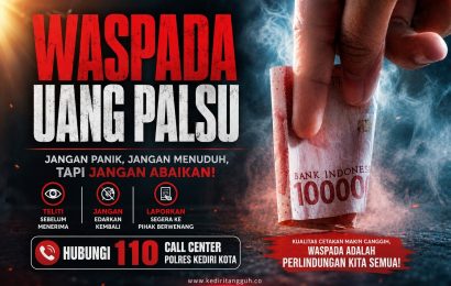 Jangan Asal Edarkan! Ini yang Harus Dilakukan Warga Kediri Saat Temukan Uang Diduga Palsu Jangan Asal Edarkan! Ini yang Harus Dilakukan Warga Kediri Saat Temukan Uang Diduga Palsu