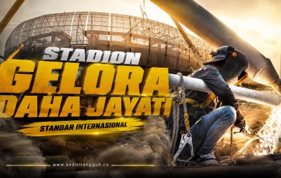 Stadion Gelora Daha Jayati Kediri Dikebut, Ditargetkan Rampung November 2026