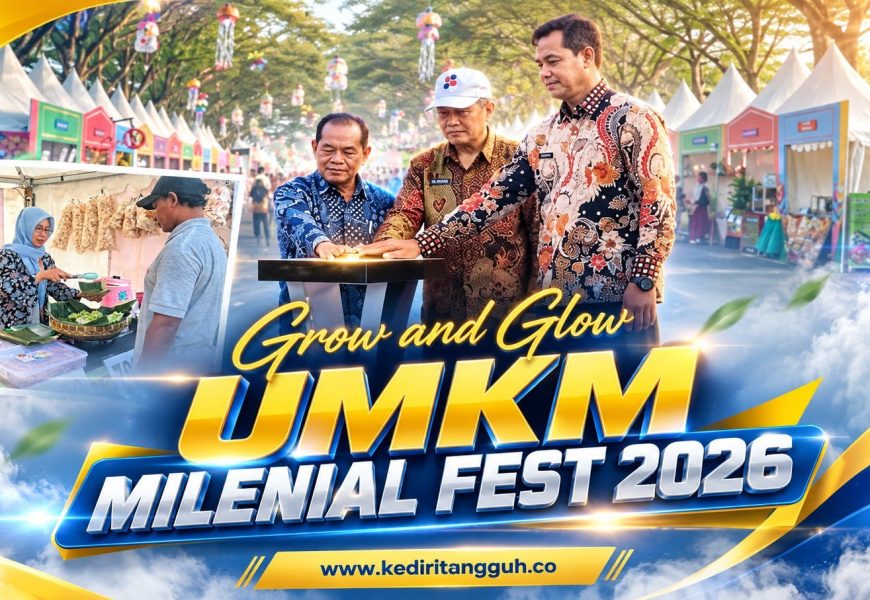 UMKM Milenial Fest Kediri Jadi Panggung 140 Anak Muda, Produk Lokal Dibidik Tembus Pasar Lebih Luas