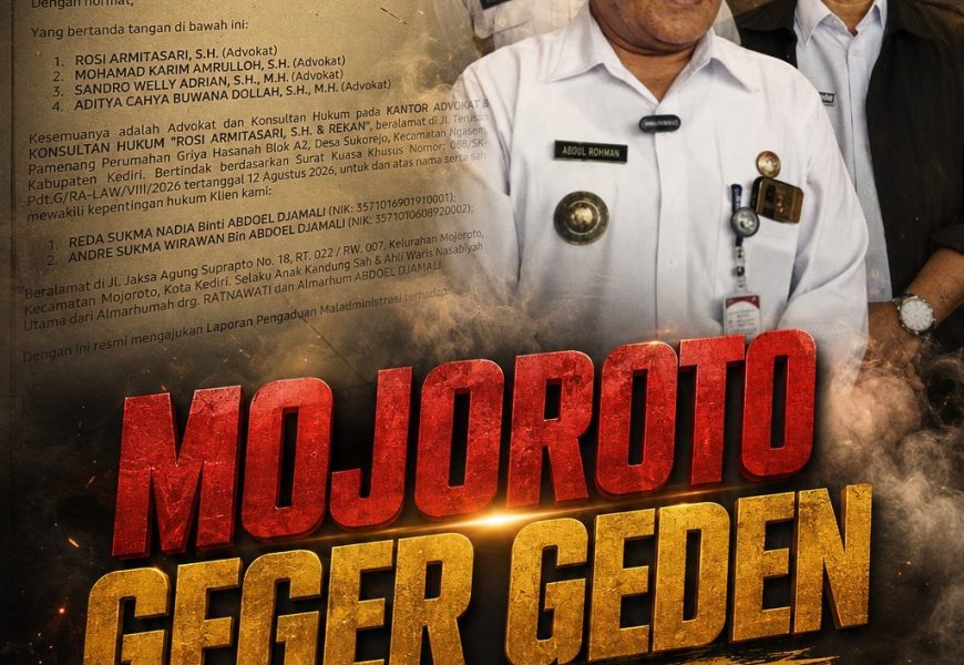 Heboh Surat Ahli Waris di Mojoroto, Lurah dan Camat Dilaporkan ke Ombudsman, Kuasa Hukum: Bukti Akan Kami Tunjukkan di Persidangan