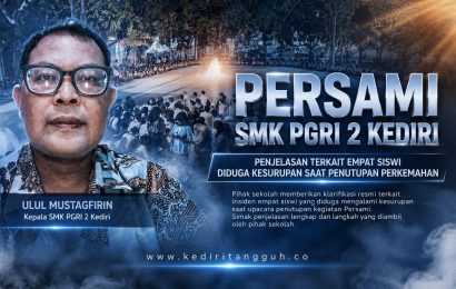 Penutupan Persami SMK PGRI 2 Kediri Diwarnai 4 Siswi Kesurupan, Pihak Sekolah Ungkap Penyebabnya