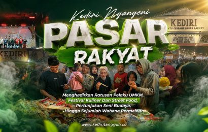Jajanan Lawas hingga Bianglala, Pasar Rakyat Hidupkan Lagi Denyut Ekonomi UMKM Kota Kediri