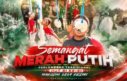Semarak HUT Ke-81 RI di Makodim 0809 Kediri, Tawa Prajurit dan Keluarga TNI Pecah di Arena Lomba Semarak HUT Ke-81 RI di Makodim 0809 Kediri, Tawa Prajurit dan Keluarga TNI Pecah di Arena Lomba