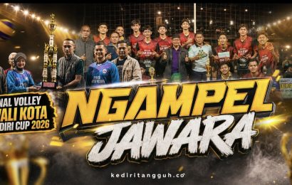 Sempat Tertinggal 0-2, Tim Putra Kelurahan Ngampel Bangkit Dramatis dan Rebut Gelar Juara Wali Kota Cup 2026