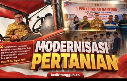 216 Alsintan Digelontorkan! Mas Dhito Pacu Pertanian Modern, Drone hingga Traktor Siap Ubah Wajah Sawah Kediri