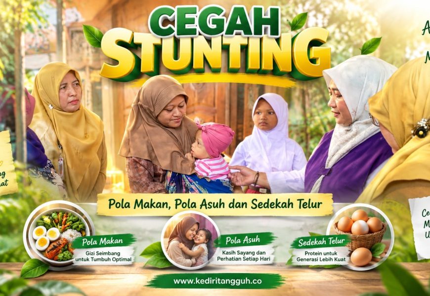Tak Hanya Soal Makanan, Ini Strategi Posyandu di Kota Kediri Pantau Tumbuh Kembang Anak