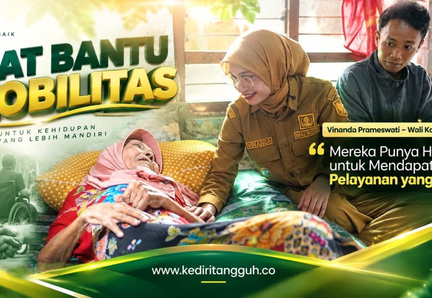 Kisah Supriyat dan Mariatun, Dua Warga Kota Kediri Terima Bantuan Kursi Roda