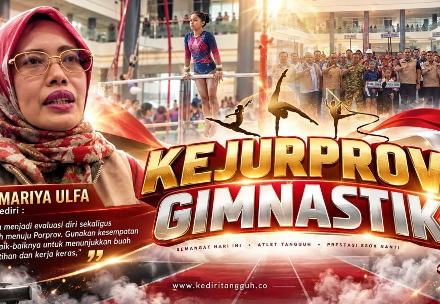 279 Atlet Gimnastik Berebut Medali, Ajang Pemanasan di Kediri Menuju Porprov