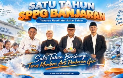 Bukan Sekadar Masak dan Antar Makanan, Ini yang Ditekankan Wali Kota Kediri di Harlah SPPG Banjaran