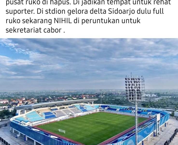 Stadion Brawijaya Disorot Ketua Panpel Persik, Singgung Ruko hingga Wacana Stadion Baru