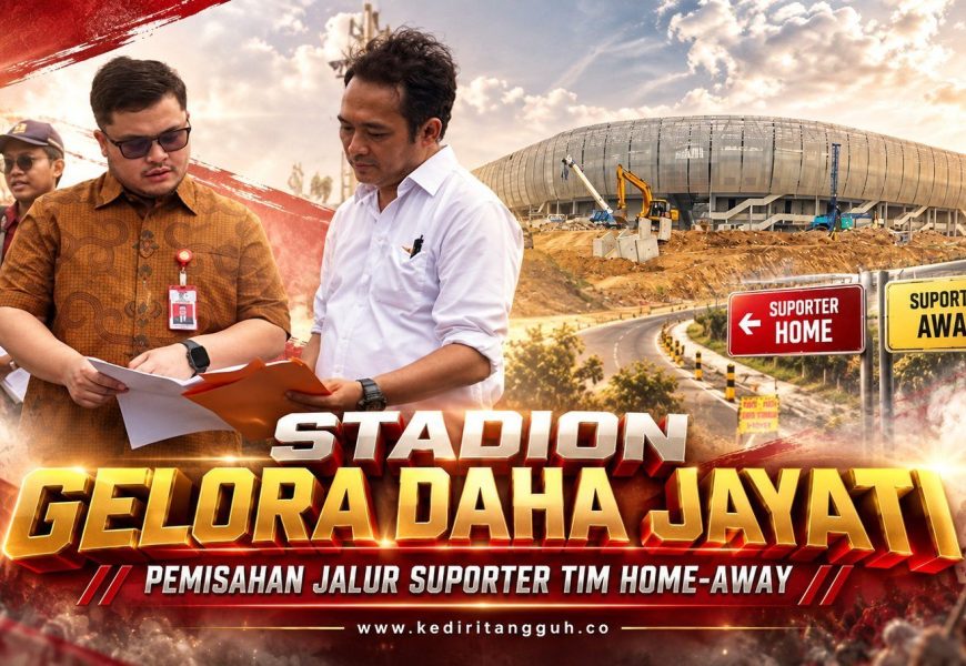 Jalan Menuju Stadion Gelora Daha Jayati Diperlebar Jadi 14 Meter, Ini Jalur Suporter Home-Away Jalan Menuju Stadion Gelora Daha Jayati Diperlebar Jadi 14 Meter, Ini Jalur Suporter Home-Away
