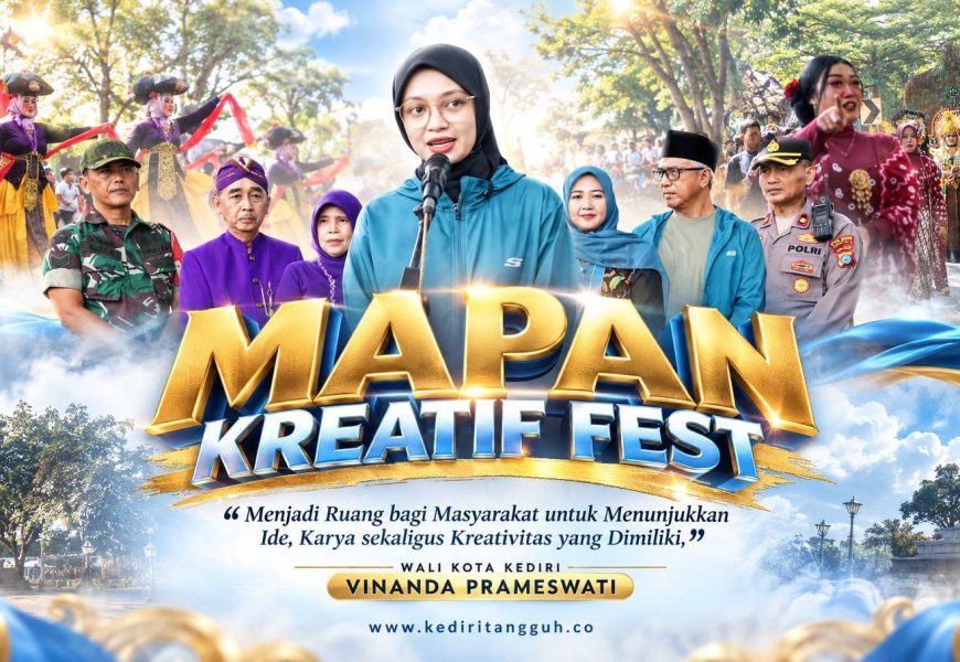 MAPAN Kreatif Fest Digelar di Kediri, Kreativitas Warga Disiapkan Jadi Daya Tarik Wisata MAPAN Kreatif Fest Digelar di Kediri, Kreativitas Warga Disiapkan Jadi Daya Tarik Wisata