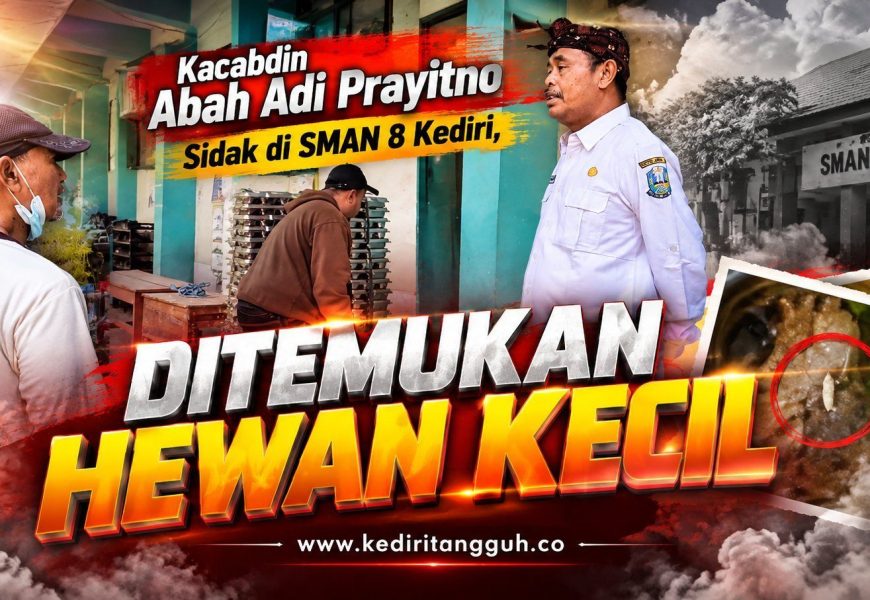 Heboh! Siswa SMAN 8 Kediri Temukan Hewan Kecil di Menu MBG, Kacabdin Langsung Sidak