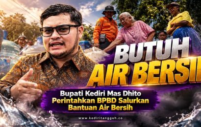 500 Warga di Kediri Kesulitan Air, Bupati Gerak Cepat Salurkan 15 Ribu Liter Air Bersih