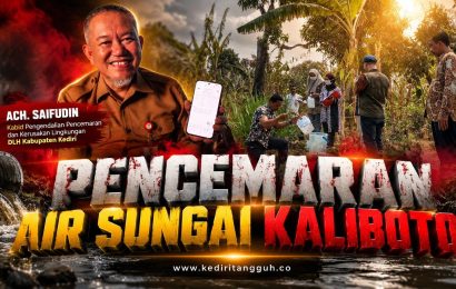 Air Sungai Kaliboto Tarokan Tercemar, Hasil Uji Laborat Ditemukan Kandungan BOD dan Fosfat Lampaui Baku Mutu