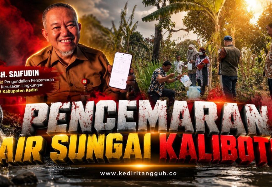 Air Sungai Kaliboto Tarokan Tercemar, Hasil Uji Laborat Ditemukan Kandungan BOD dan Fosfat Lampaui Baku Mutu Air Sungai Kaliboto Tarokan Tercemar, Hasil Uji Laborat Ditemukan Kandungan BOD dan Fosfat Lampaui Baku Mutu