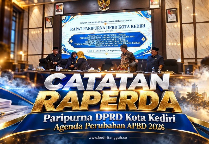 Ramai-Ramai Soroti APBD Perubahan 2026, Tujuh Fraksi DPRD Kota Kediri Sampaikan Catatan Ramai-Ramai Soroti APBD Perubahan 2026, Tujuh Fraksi DPRD Kota Kediri Sampaikan Catatan