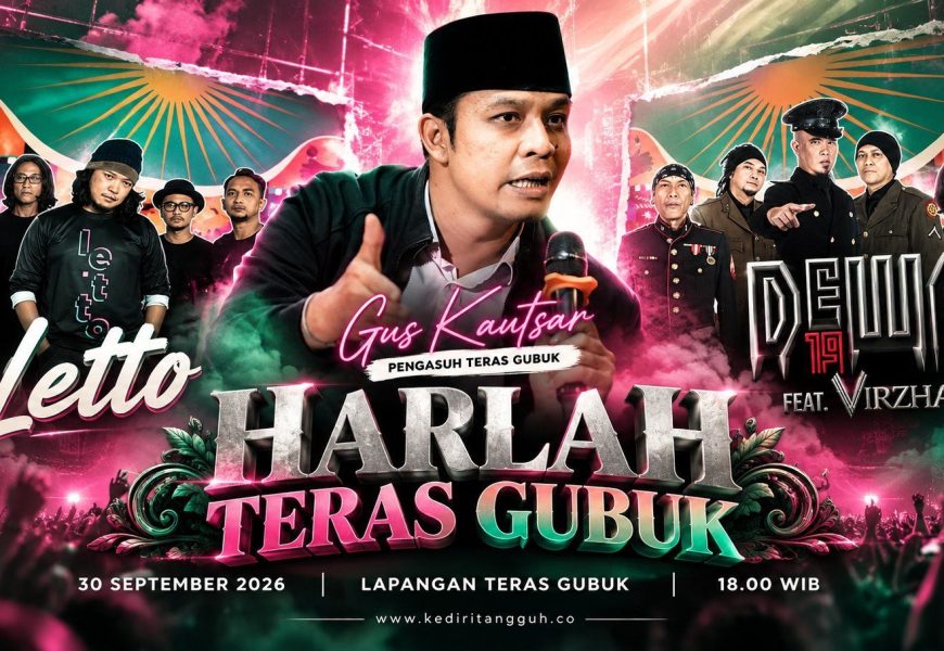 Malam Ini di Kediri, Dewa 19 feat Virzha Siap Tampil di Teras Gubuk Fest 2