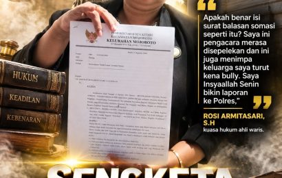 Sengketa Waris di Kediri Memanas, Pengacara Ahli Waris Merasa Disepelekan, Lurah dan Camat Mojoroto Terancam Dilaporkan ke Polisi Sengketa Waris di Kediri Memanas, Pengacara Ahli Waris Merasa Disepelekan, Lurah dan Camat Mojoroto Terancam Dilaporkan ke Polisi