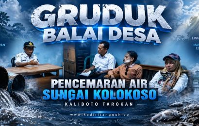 Sungai Kaliboto Diduga Jadi Jalur Buangan Limbah B3, Warga Gruduk Balai Desa, Ungkap Sumur Tercemar dan Ikan Mati