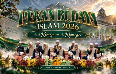 Tabuhan Banjari Menggema di Masjid Agung Kota Kediri, Cara Remaja Menjaga Syiar dan Seni Religi
