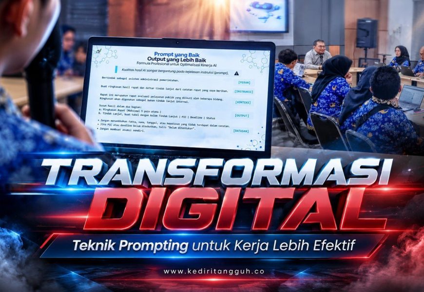 AI Jadi Senjata Baru ASN Pemkot Kediri untuk Percepat Pekerjaan Administratif