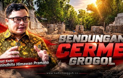 Jembatan Cerme Kediri Kerap Bikin Banjir, Mas Dhito : Kini Dibangun Ulang dengan Desain Baru