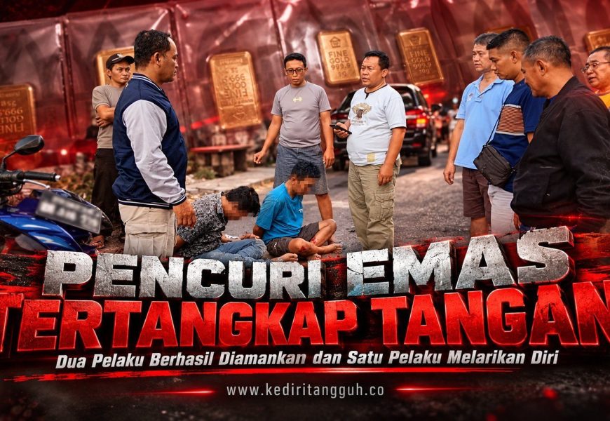 Emas Batangan Rp250,9 Juta Digondol saat COD di Kediri, Suami Korban Lakukan Pengejaran Dramatis