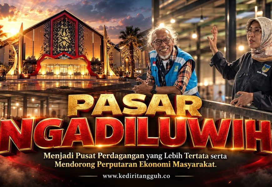 Pasar Ngadiluwih Kediri Segera Beroperasi 24 Jam, 372 Pedagang Disiapkan Pindah pada November