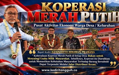 Koperasi Merah Putih di Kediri Bakal Salurkan Gas 3 Kg hingga Bansos, 78 Gerai Sudah Beroperasi