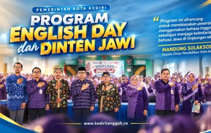 Rabu Wajib Bahasa Inggris, Kamis Bahasa Jawa! Program Baru Pemkot Kediri Segera Diluncurkan