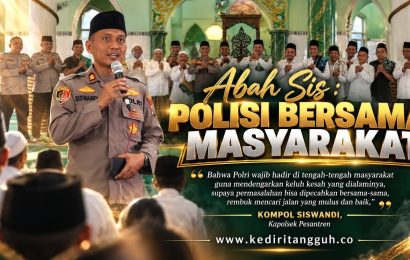 Pesan Kapolsek Pesantren di Hadapan Jamaah Salat Jumat: Jaga Kerukunan, Selesaikan Masalah Bersama