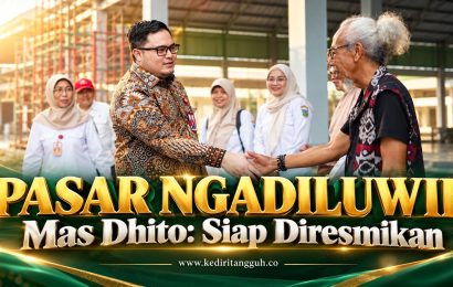 Pasar Ngadiluwih Kediri Segera Dibuka, Bakal Beroperasi 24 Jam dan Tampung 714 Pedagang