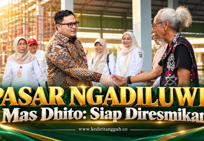 Pasar Ngadiluwih Kediri Segera Dibuka, Bakal Beroperasi 24 Jam dan Tampung 714 Pedagang