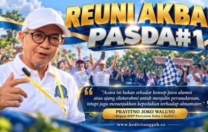 Reuni Akbar SMP Daha 1 Kediri Satukan Alumni Lintas Generasi, Ada Misi Besar untuk Almamater