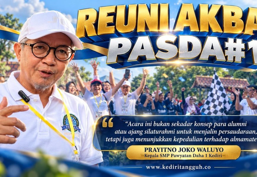 Reuni Akbar SMP Daha 1 Kediri Satukan Alumni Lintas Generasi, Ada Misi Besar untuk Almamater