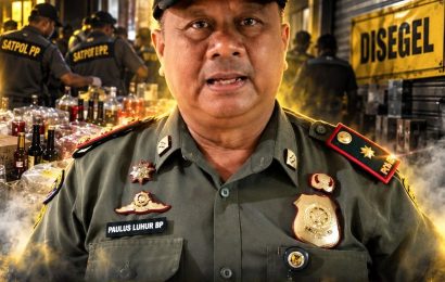 Pasukan Gabungan Sita Miras Diduga Tak Berijin, Kasatpol PP : di Bekas Toko HWG, Pemilik Diberi Tenggat 3 Hari